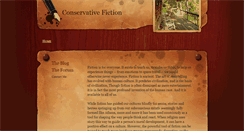 Desktop Screenshot of conservativefiction.com